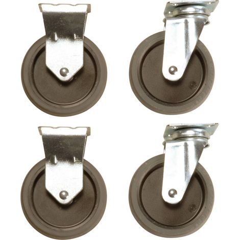 Set 4 ruote per tavolo pieghevole professionale art 5089.1