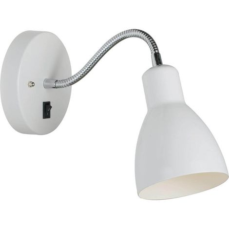 Applique murale CYCLONE Métal Blanc, H.36,5 IP20 E14 /Nordlux Intérieur