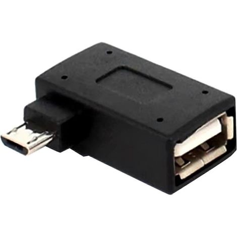10 Micro-USB-OTG-Adapter für TV, Mini Classic und Mini mit Netzteil (abgewinkeltes Design) B (1/5)