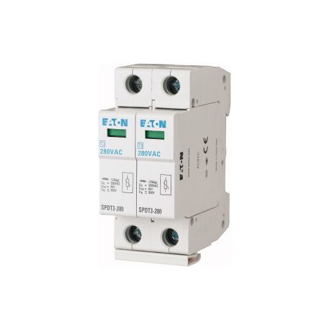 Scaricatore di sovratensione bipolare classe III SPDT3-280/2 (1/4)