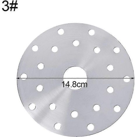 Plaque de guidage thermique en acier inoxydable pour plaques à induction, disque convertisseur-3