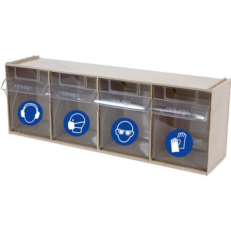 Boite de Rangement EPI 4 casiers - 5184219