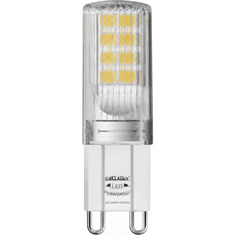 LED-Glühlampe Kapsel G9, 2,6W, warmweiß.
