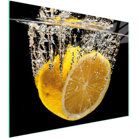 TAGLIERE IN VETRO 52x40 LIMONE (1/5)