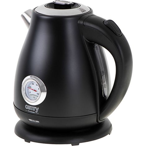 Bouilloire électrique Camry CR 1344 Noir avec thermomètre 1,7L