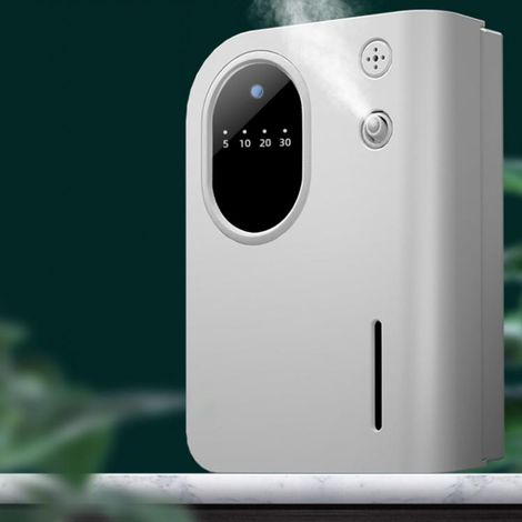 Difusor de aromaterapia inteligente y recargable con puerto USB y mando a distancia, capacidad de 160 ml, funcionamiento silencioso, para el hogar, la oficina y hoteles, cobertura de habitaciones de h (1/5)