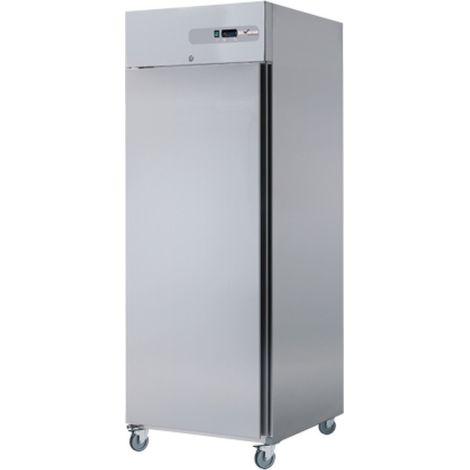 Armoire Réfrigérée 700 L 1 Porte GN 2/1 Classe Énergétique D 3 Grilles Acier Inox Serrure - Diverso (1/3)