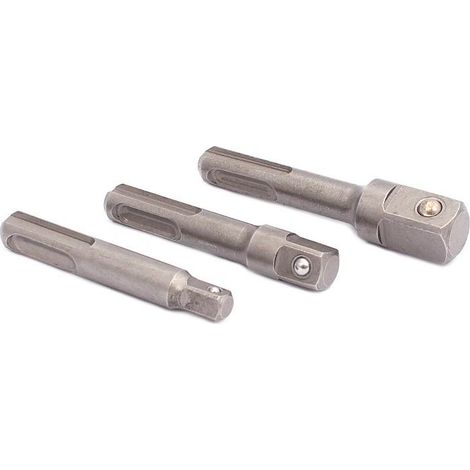 3-teiliger SDS-Steckschlüssel-Reduzierer – 1/2x75, 3/8x65, 1/4x65