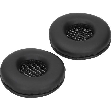 Coussins d'oreille, écouteurs en Cuir Artificiel en Mousse à Mémoire de Forme Coussinets d'oreille de Remplacement pour Casque K518 K518DJ K81 K518LE (1/5)