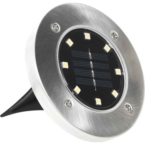 Maison Exclusive - Lampade Solari da Terra 8 pz Luci a LED Bianco Caldo (1/5)