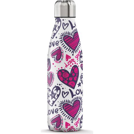 The Steel Bottle Love Uso diario 500 ml Acero inoxidable Multicolor (1/4)