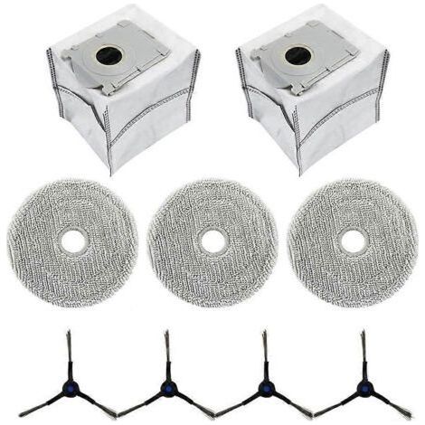 Accessoires et pièces de rechange pour aspirateurs robots Ecovacs Deebot Mini : sacs à poussière, brosses latérales (1/5)