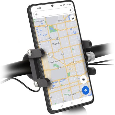 SBS TEERIDEMETAL soporte Soporte pasivo Teléfono móvil/smartphone Negro
