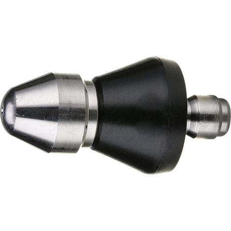 Buse de Jet d'égout for Nettoyeur Haute Pression, buse d'eau de Nettoyage de vidange à Connexion Rapide, Orifice 1/4" 5000 Psi 0,7 mm (1/5)