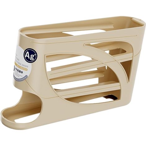 Distributeur d'œufs coulissant pour réfrigérateur avec fonction roulante pour ustensiles de cuisine (1/5)