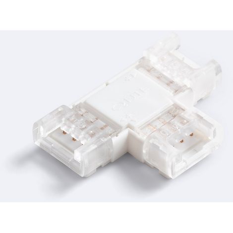 Connecteur HIPPO "T" pour Ruban LED RGB 12-24V DC Largeur 10 mm 10 mm