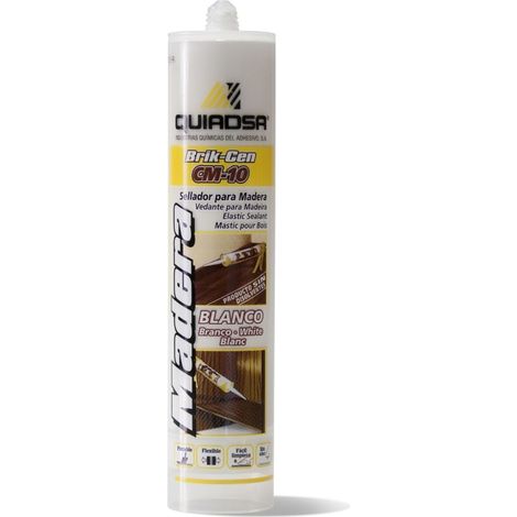 Sellador acrilico madera brik-cen cm-10 power 300 ml blanco