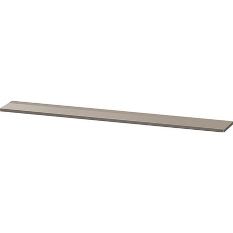Panneau mural Duravit X-LARGE 160x600-1600x16mm flanelle gris brillant