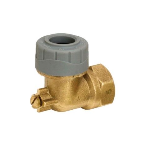 Codo 90º fijación latón hembra - STANDARD HIDRÁULICA