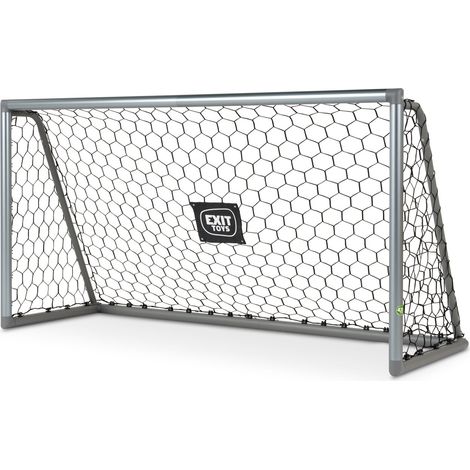 EXIT Scala Aluminium Football Goal 7x4ft – Matt Silver