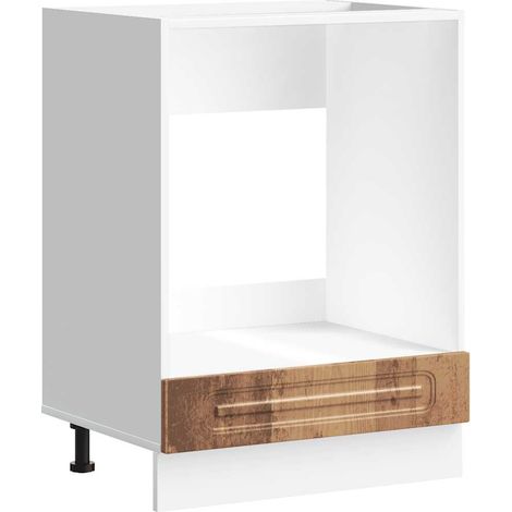 vidaXL Armadio per Forno Kalmar Legno Vecchio in Legno Multistrato (1/5)