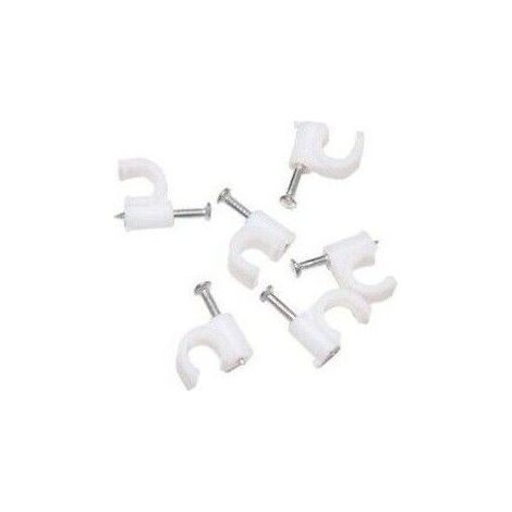 Packung Klemmen für Rundkabel 7 mm 100 Stück GSC 0301301