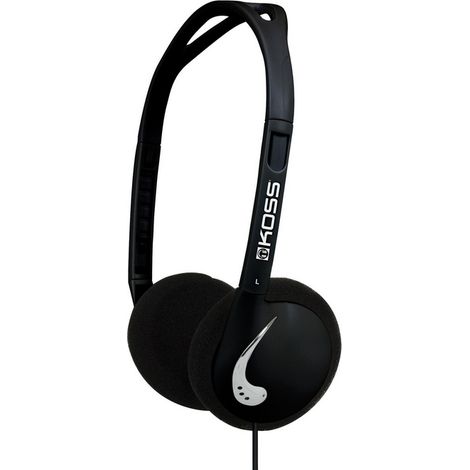 Koss KPH25 Black Supraaural Headband Headset - Headset (Supraaural, Headband, Wired, 80 - 20000 Hz, 1.2 m, Black) (1/4)