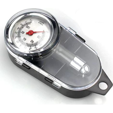 Jauge De Pression Des Pneus Numérique Acier Manomètre Portable Pour Voiture Et Véhicules Affichage Pression Des Pneus Et Facile à Utiliser (1/5)