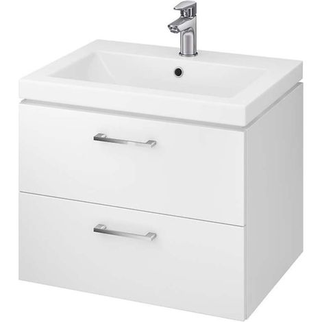 Cersanit Mobile Sotto Lavabo Elegante Bianco 59,4 cm