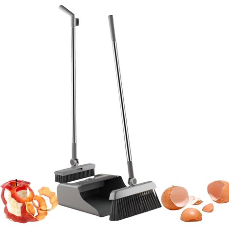 Balai Et Pelle Poussi re 3 Pi ces Anti Rouille Balai de (1/5)
