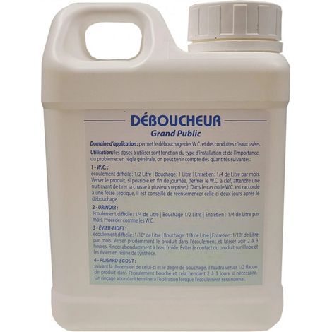 Abflussreiniger für Verbraucher, 1 Liter