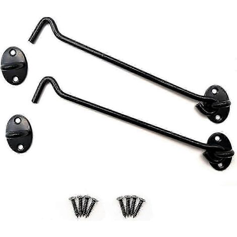 Lot de 2 crochets en acier inoxydable durable de 350 mm pour cabanes résistantes aux tempêtes (1/5)