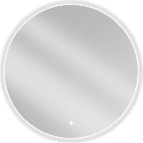 Mexen Erg specchio da bagno illuminato, rotondo 80 cm, LED 6000K, antiappannamento - 9823-080-080-611-00 (1/5)