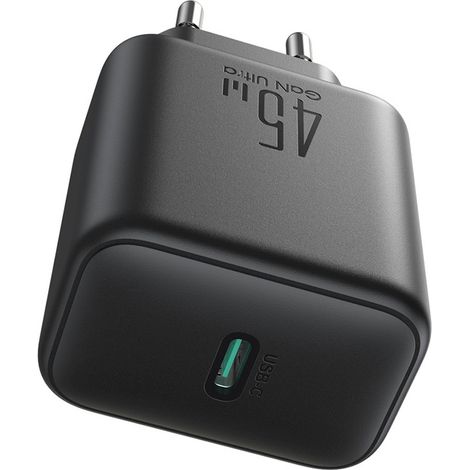 Caricabatterie da parete Samsung Ultra GaN 45W - Nero (1/4)