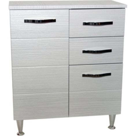 BASE ANTONELLA 2 ANTE + 2 CASSETTI 80 BCO PORTUNA- 1,0 pz
