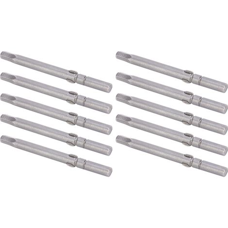 10 magnetische Schraubendreherbits mit elektrischer Sechskantaufnahme, S2-Legierungsstahl, für Industriewerkzeuge (1/5)