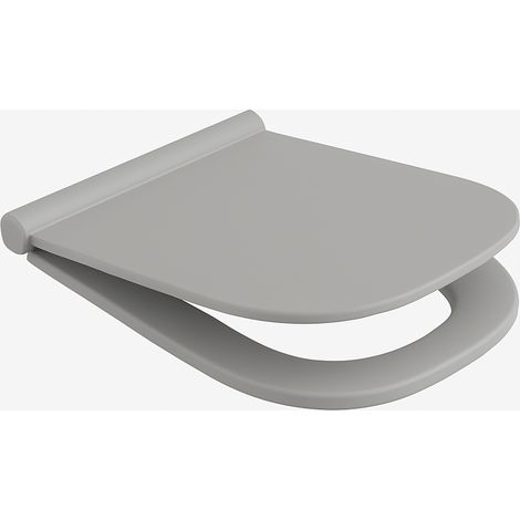 SEDILE WC IN TERMOINDURENTE ALBA SOFT CLOSING Misura: Grigio Cemento