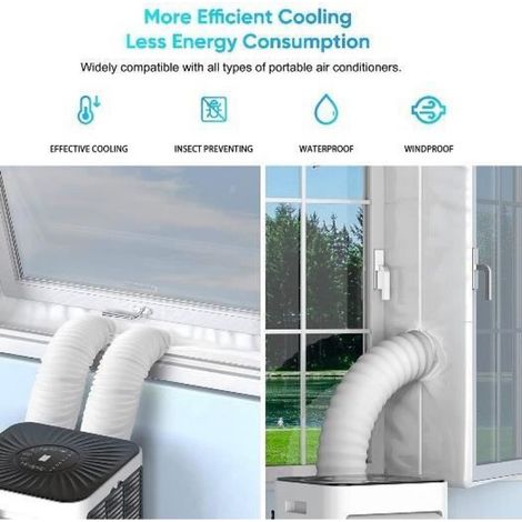 Tissu De Calfeutrage - Pour Fenêtres Jusqu'à 400 Cm De Périmètre - Isolation Thermique - 1 Pièce (1/4)
