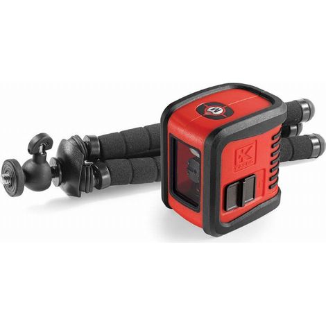 KAPRO Bambino Mini-Laser Kreuz rot mit flexiblem Stativ Modell 842 - 58420 (1/5)