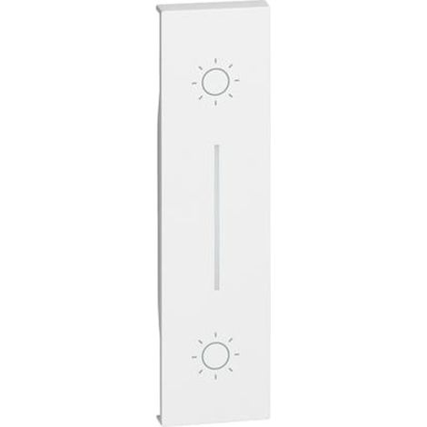 Bticino cover doppio pulsante 1m bianco living now kw05L