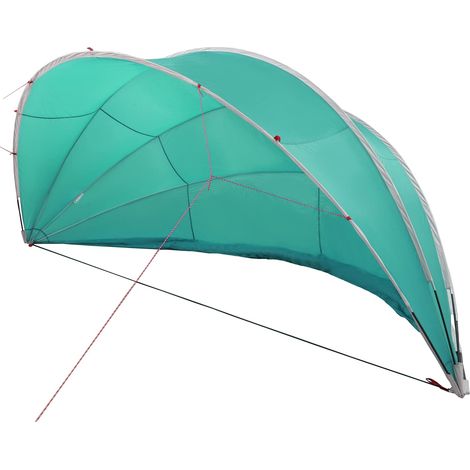 vidaXL Pool Dome Folding Manual Blue 430 x 430 x 210 cm