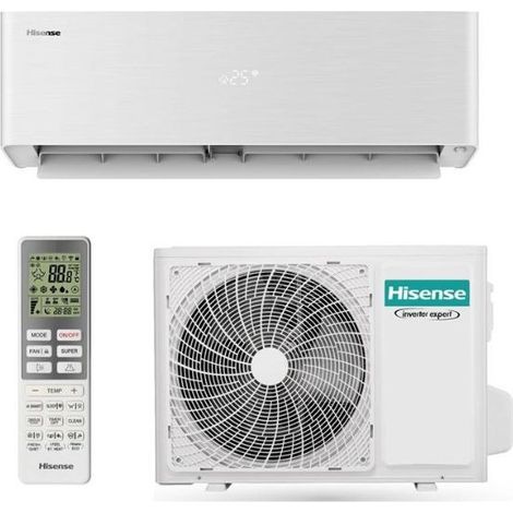 Aire Acondicionado Split 1x1 Hisense Energy Pro X 35 blanco A+++/A+++