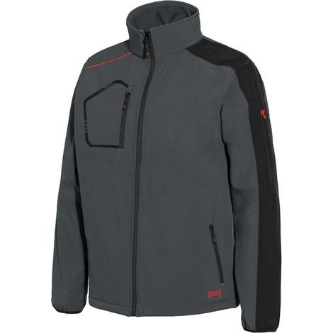 Issaline 04508B-081 Kind Veste de travail EN ISO 13688:2013 Gris M (1/4)