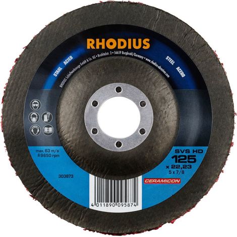 Disco de limpieza Rhodius svs hd 125 mm pack 3 (1/3)