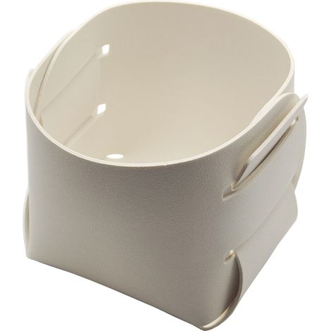 Porte-pinceaux de maquillage en liège et cuir - Rangement pour accessoires de bureau - Porte-stylo - Accessoire de décoration tendance (1/5)