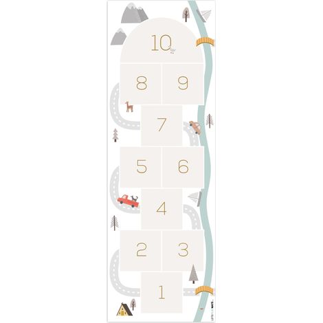 PLAY MAT Hinkelpad - Car - Road - Children - River 90x270 cm