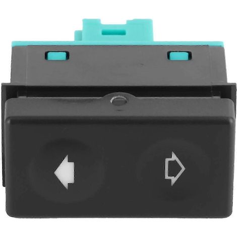 Fensterheberschalter für Schiebedach vorne 61318365300, passend für BMW E36 318i, 318is, 325i, 328i, M3, Z3 (Autozubehör)-Black Green (1/5)