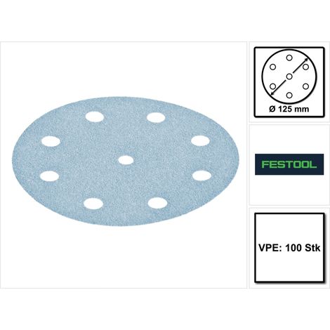 Festool Disco abrasivo STF D125/8 P240 GR/100 Granat - 497173