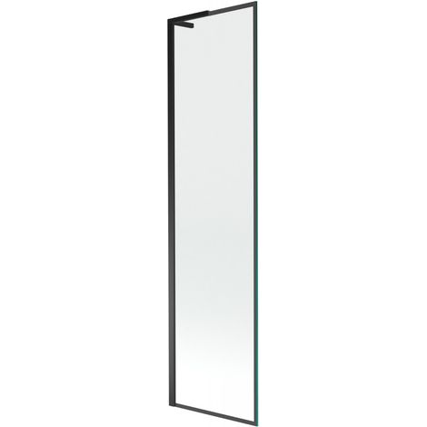 Mexen Next L per schermo da bagno con un'anta 50 x 150 cm, cornice nera, nero - 895-050-000-03-70-70 (1/5)