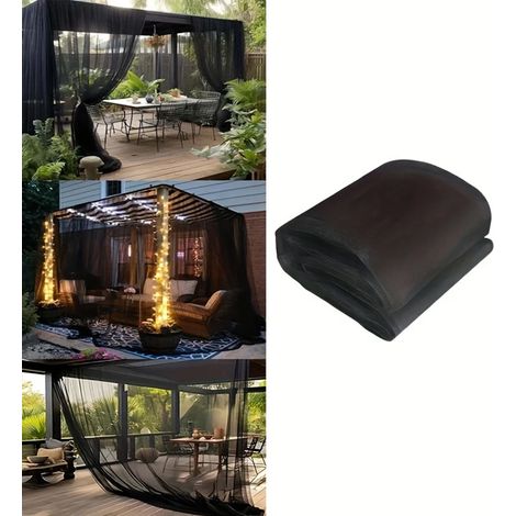 Filet de protection extérieur moustiquaire intérieure, maille, moustiquaire anti-oiseaux, filet de jardin de cour (largeur 2,4  longueur 6 mètres) (1/5)